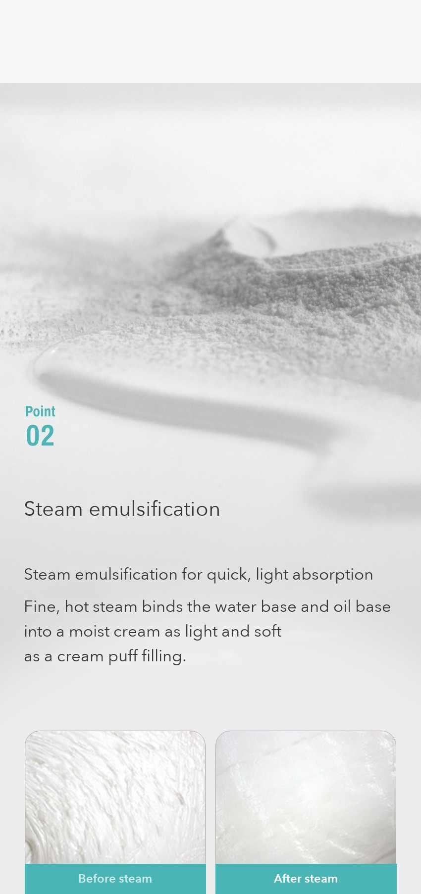 Dr.CPU+ Ultra Melting Steam Cream detail 3