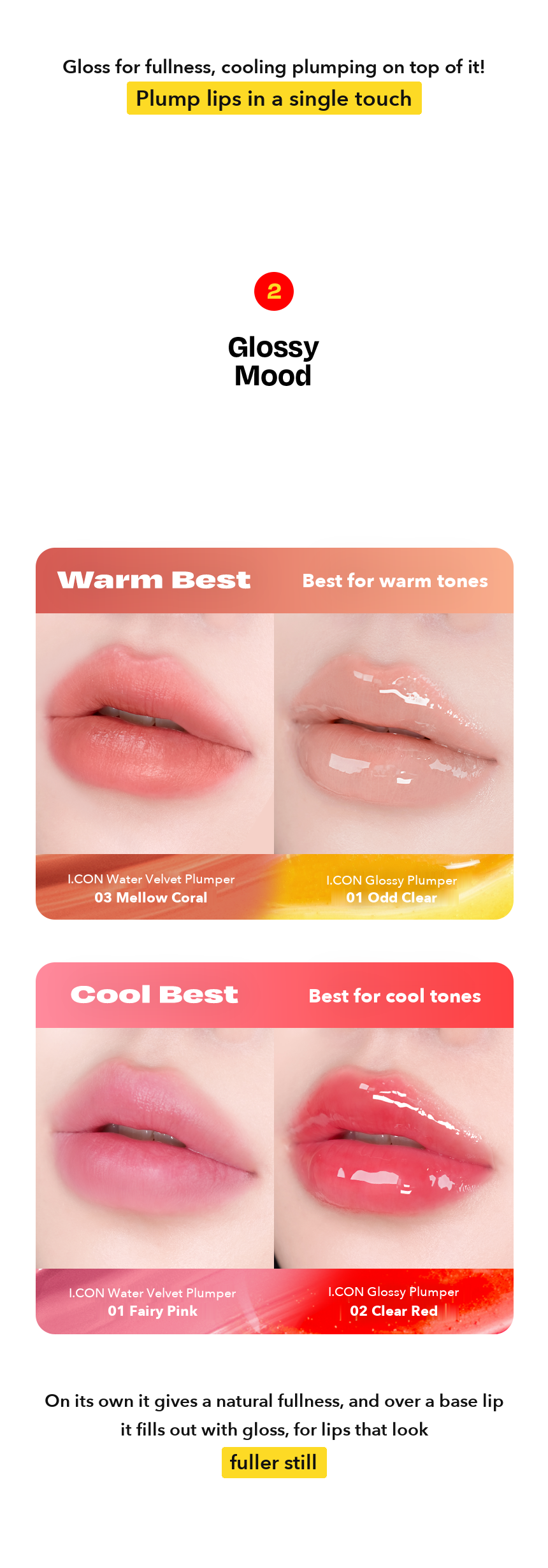 Cosiero I.CON Glossy Plumper 4g detail 05