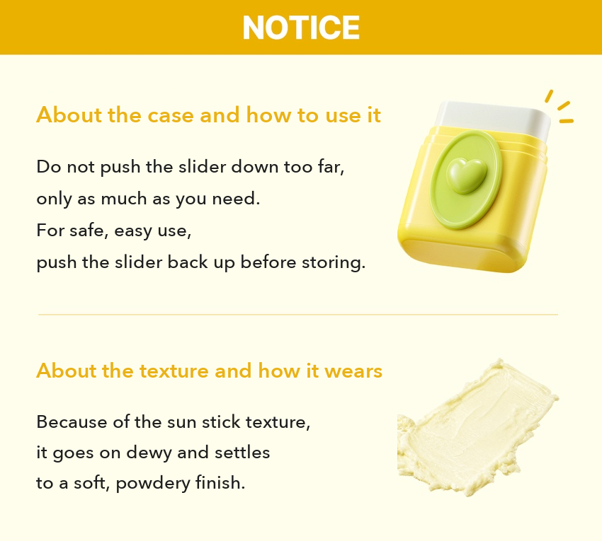 MOMMY CARE Lemon No-Sebum Sun Stick detail 02