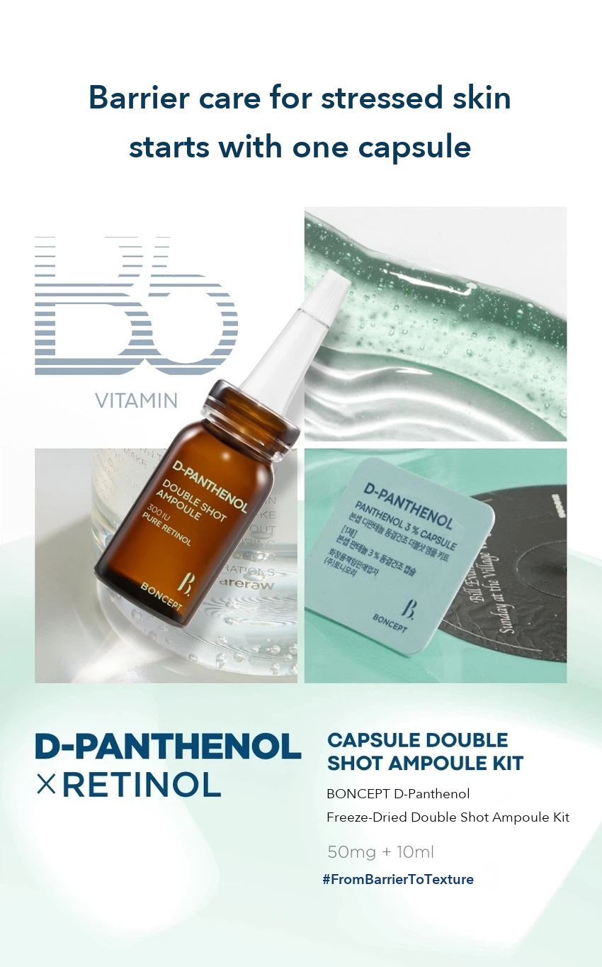 BONCEPT Dexpanthenol Freeze-Dried Double Shot Ampoule Kit detail 04