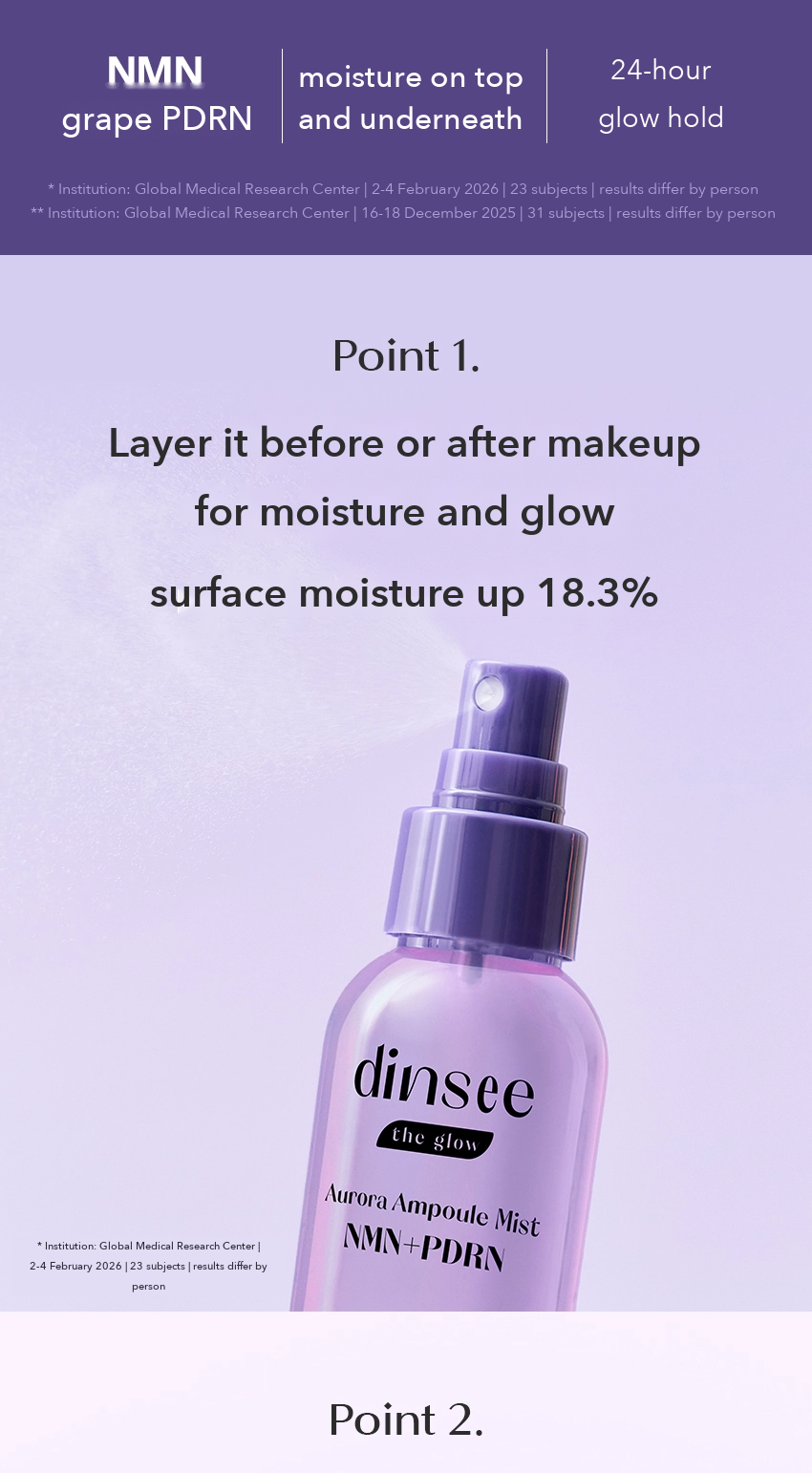 dinsee the glow Aurora Ampoule Mist detail 02