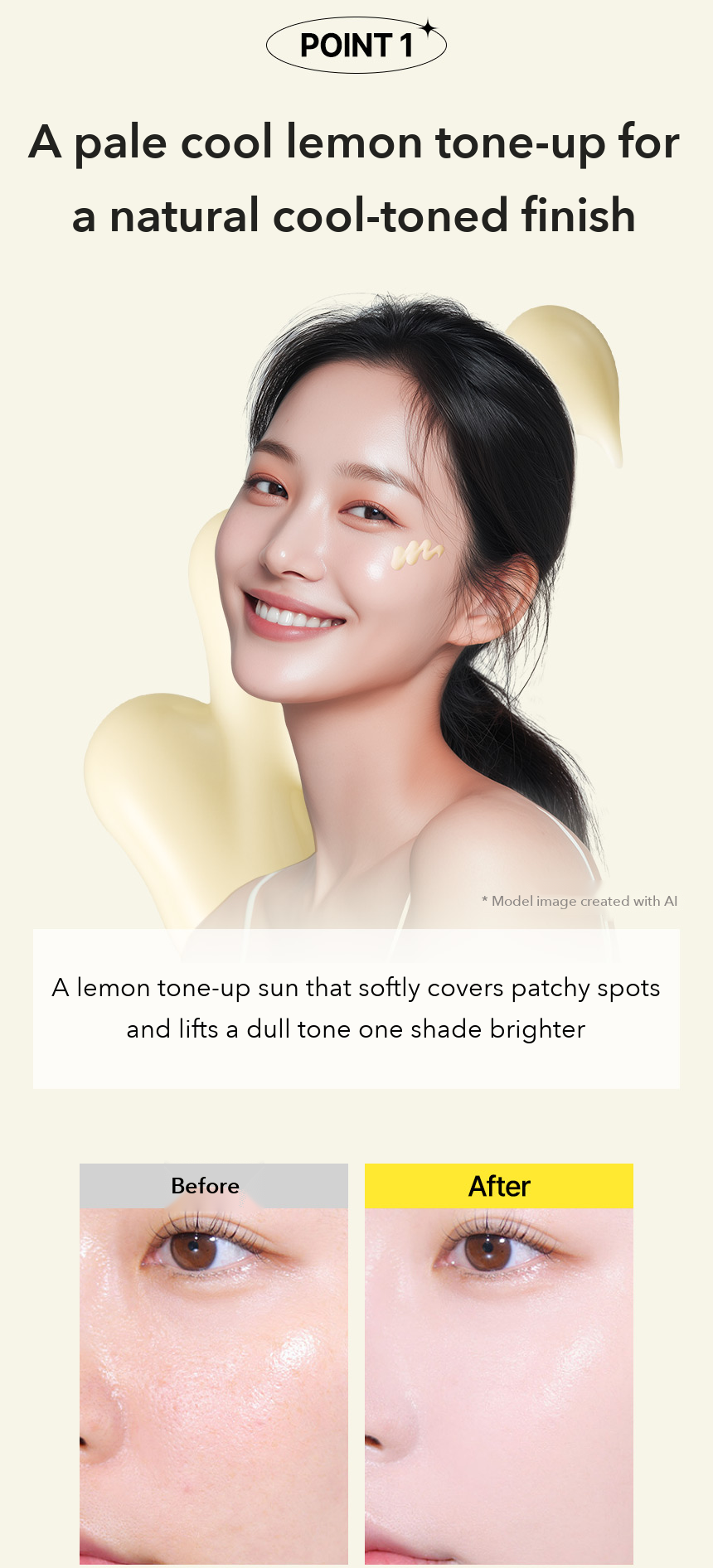 Cleaderm Tone Primer Sun detail 04