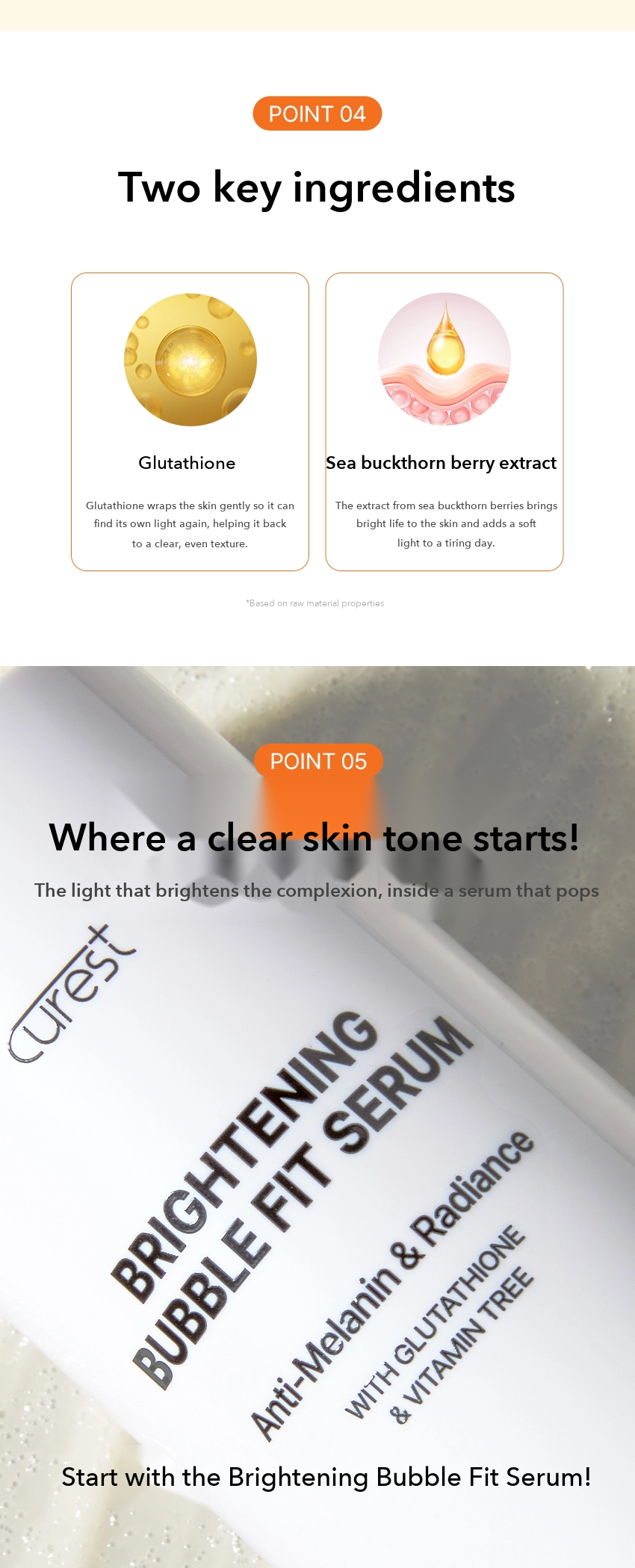 CUREST Brightening Bubble Fit Serum detail 7
