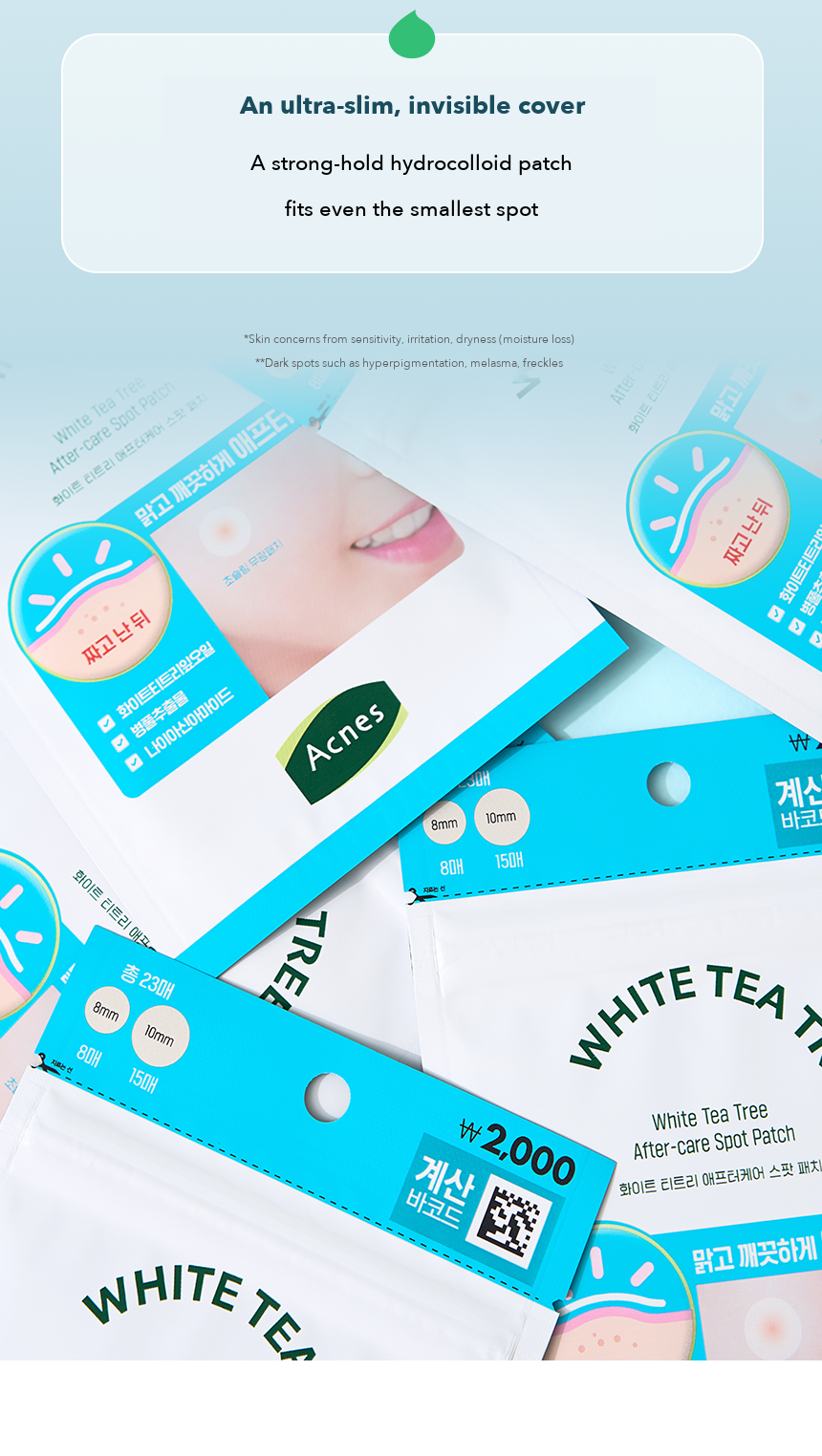 ACNES White Tea Tree After-care Spot Patch (23 Patches) detail 04