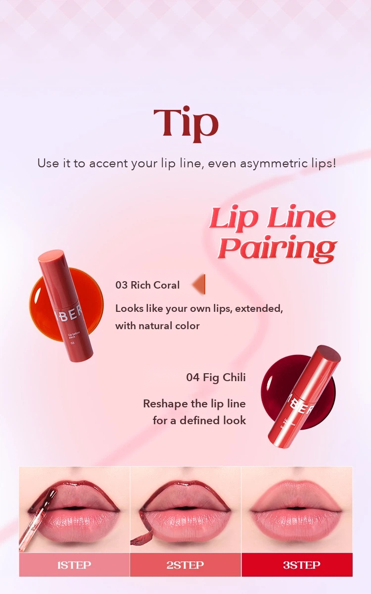 BERRISOM Lip Tattoo Pack 3g detail 12