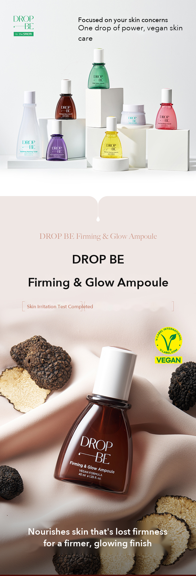 DROP BE Firming & Glow Ampoule detail 1