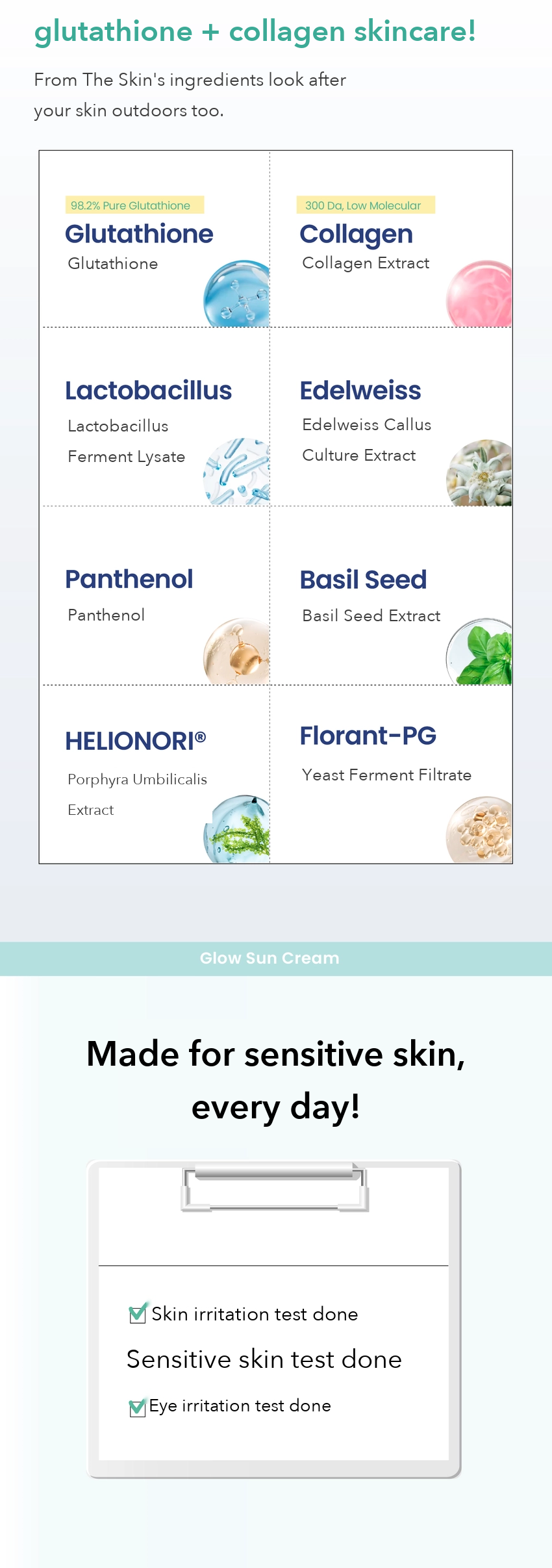 From The Skin Glow Sun Cream detail 05