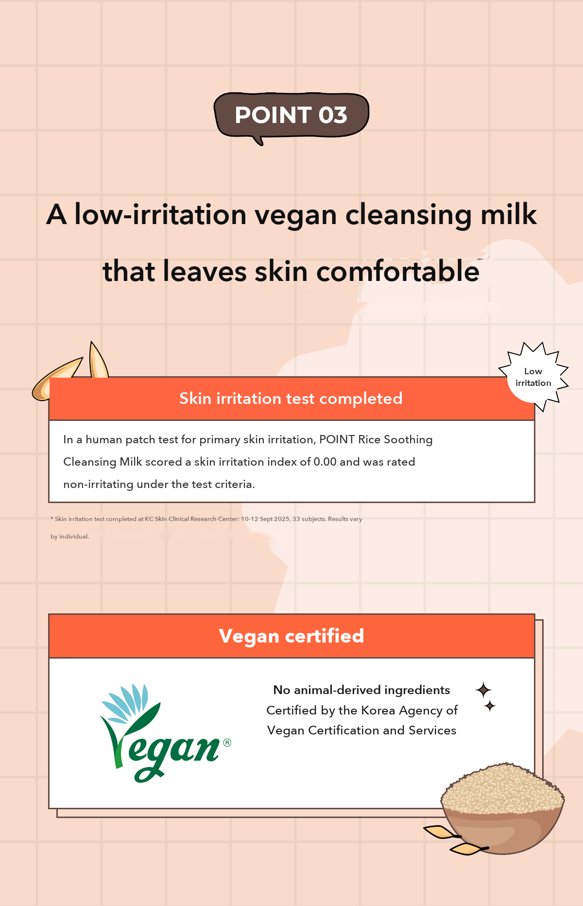 POINT Rice Soothing Cleansing Milk detail 09
