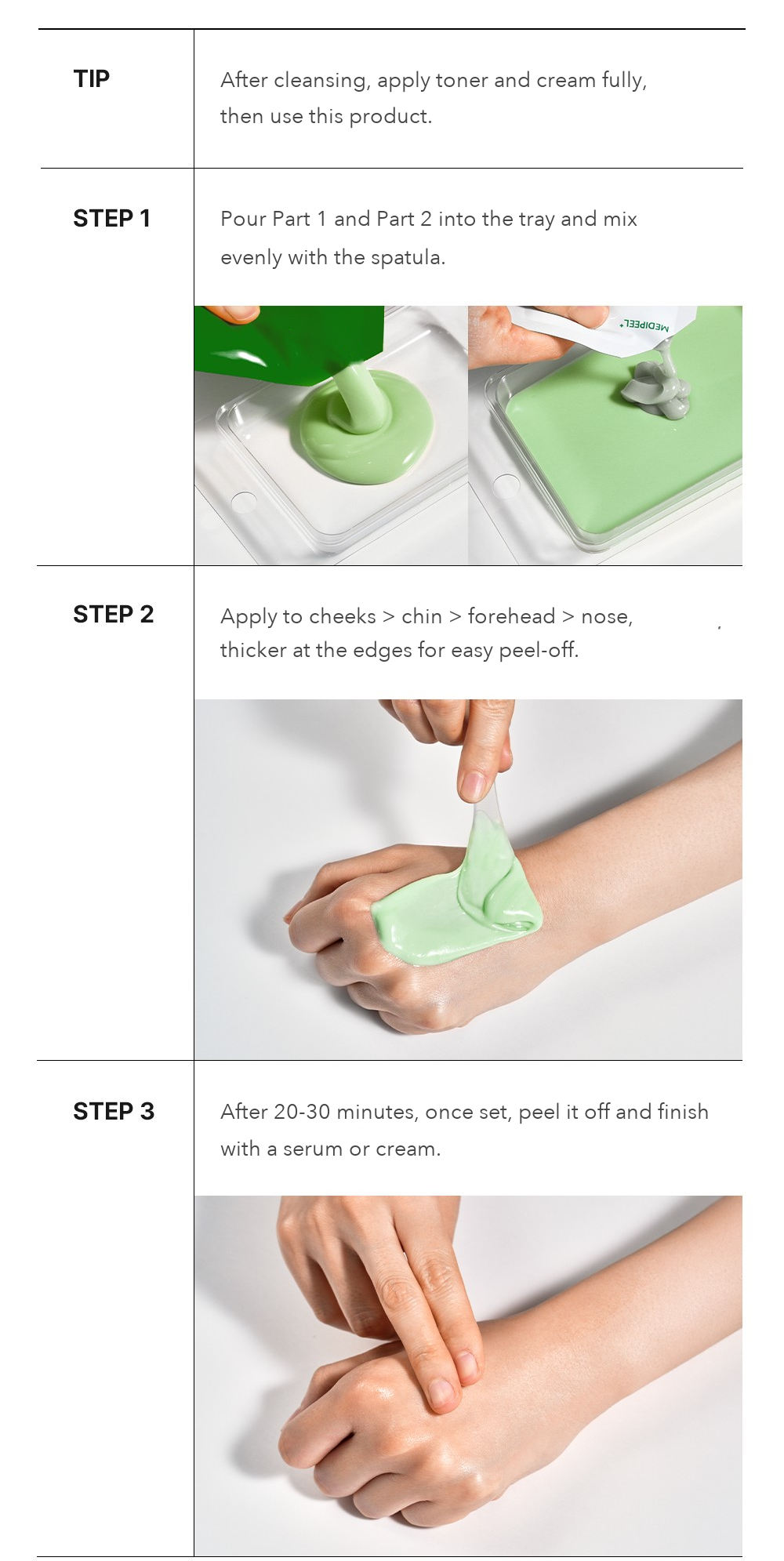 MEDIPEEL Cica Ice Cream Modeling Pack detail 10