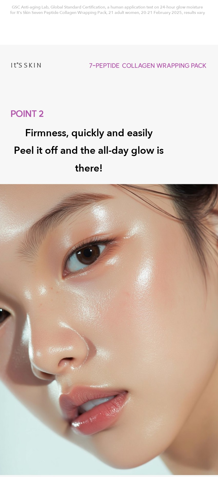 It's Skin Seven Peptide Collagen Wrapping Pack detail 05