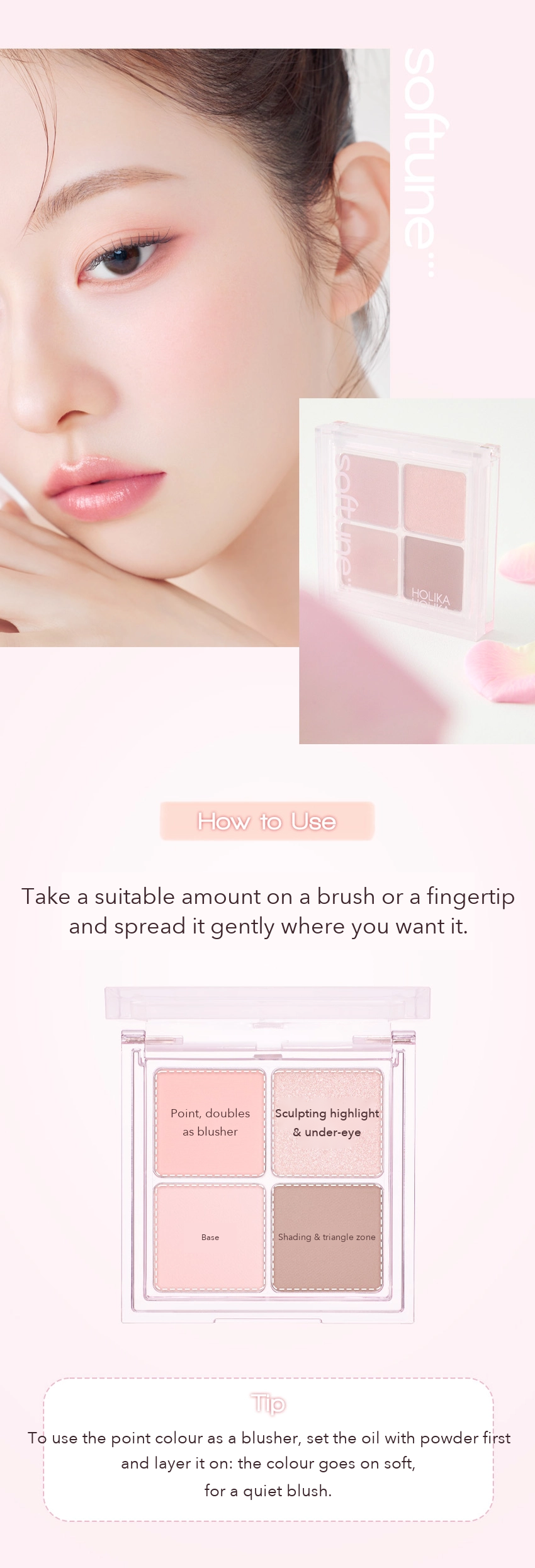 Holika Holika Softune Mood Palette detail 11