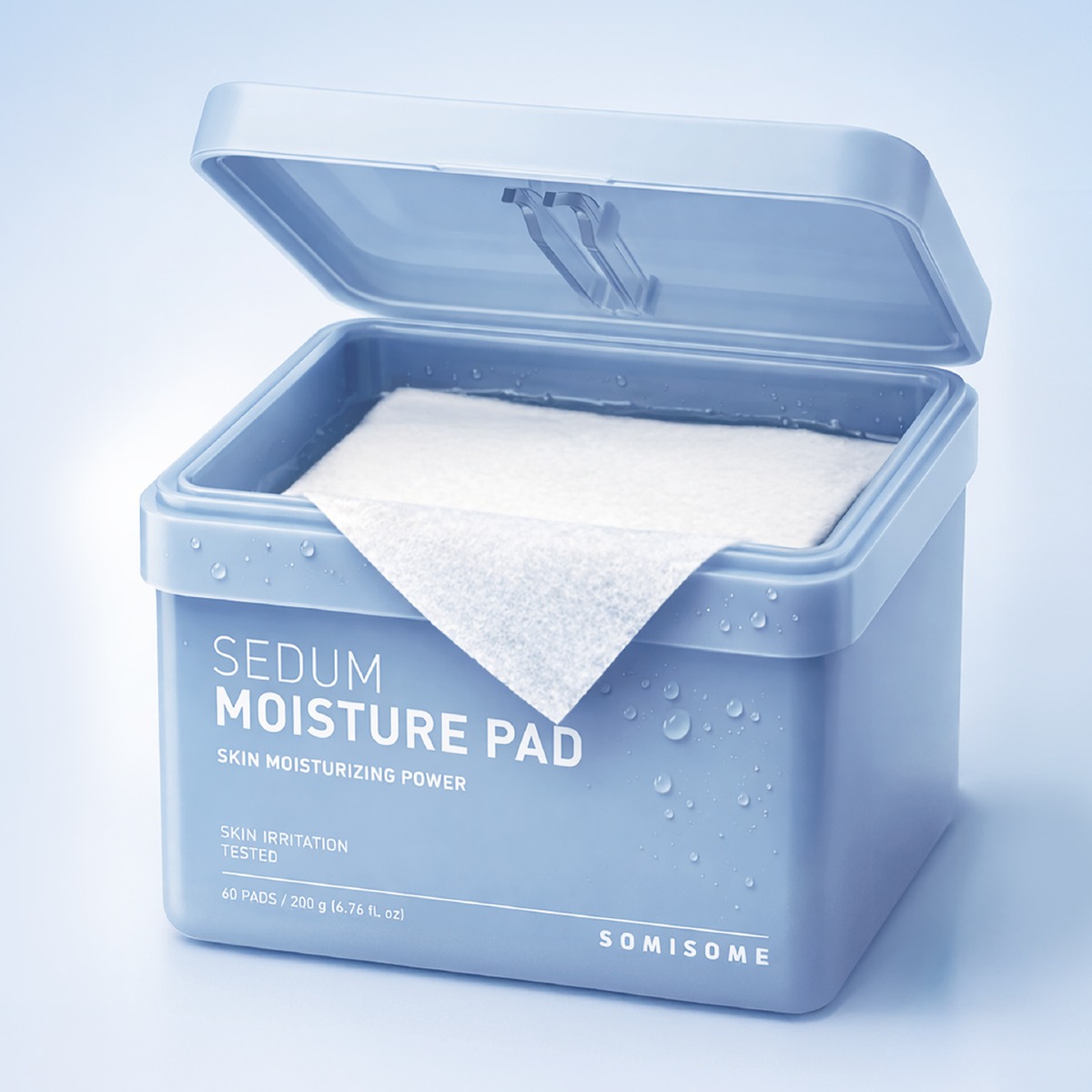 SOMISOME Moisture Herb Hydrating Square Pad 60 Pads 200g
