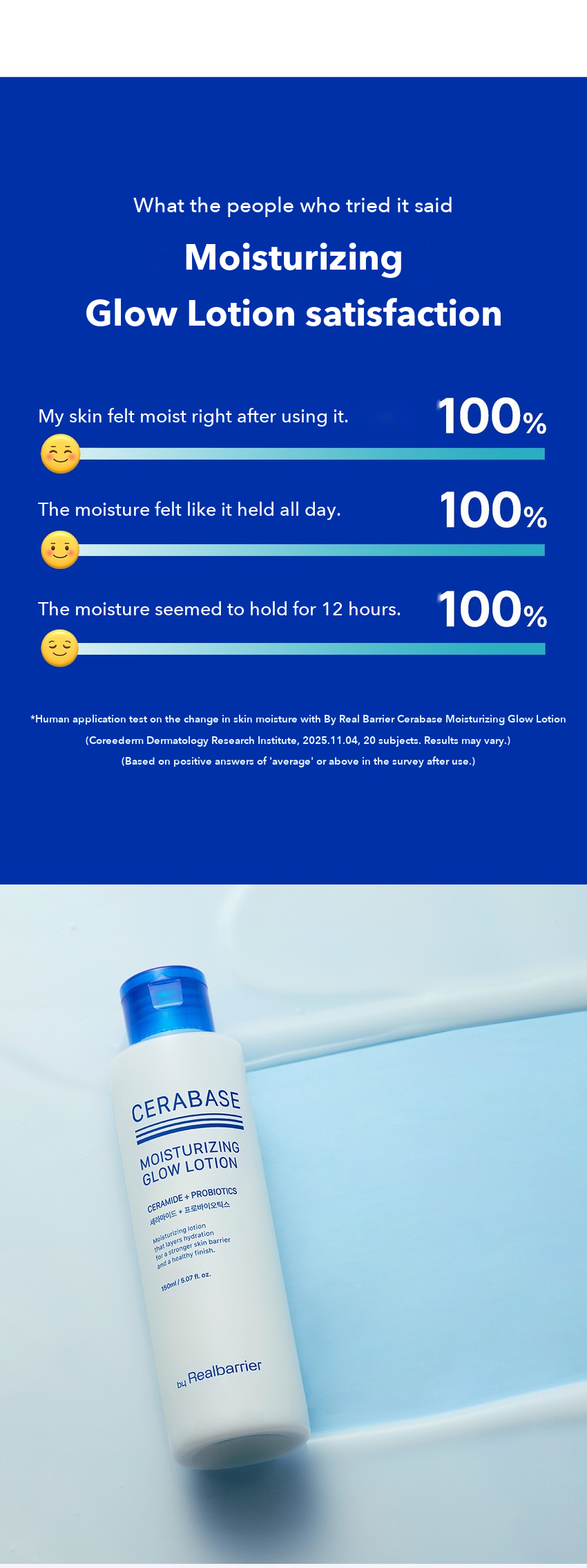 By Real Barrier Cerabase Moisturizing Glow Lotion 150ml detail 10