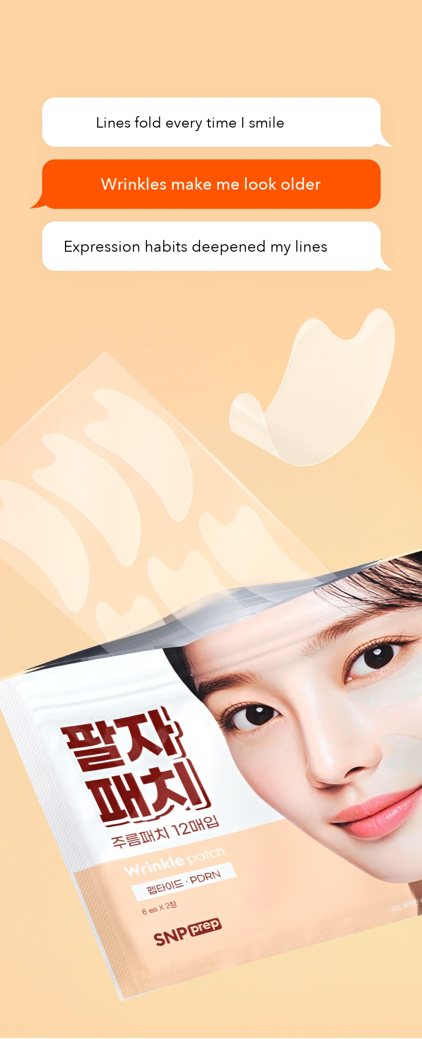 SNP PREP Smile-Line Wrinkle Patch detail 2