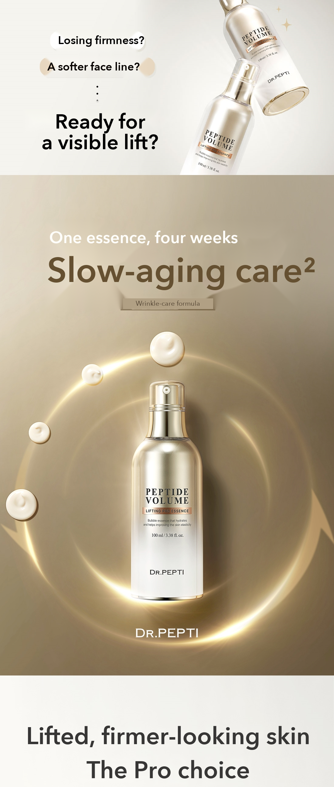 DR.PEPTI Peptide Volume Lifting Pro Essence detail 1