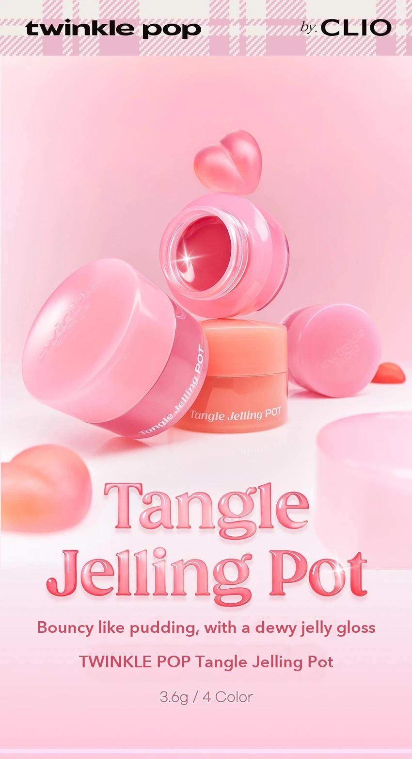 TWINKLE POP Tangle Jelling Pot by CLIO detail 01