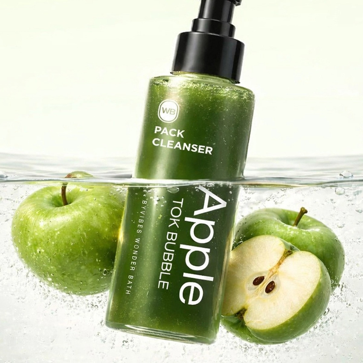 Wonder Bath Apple Tok Bubble Pack Cleanser 100ml