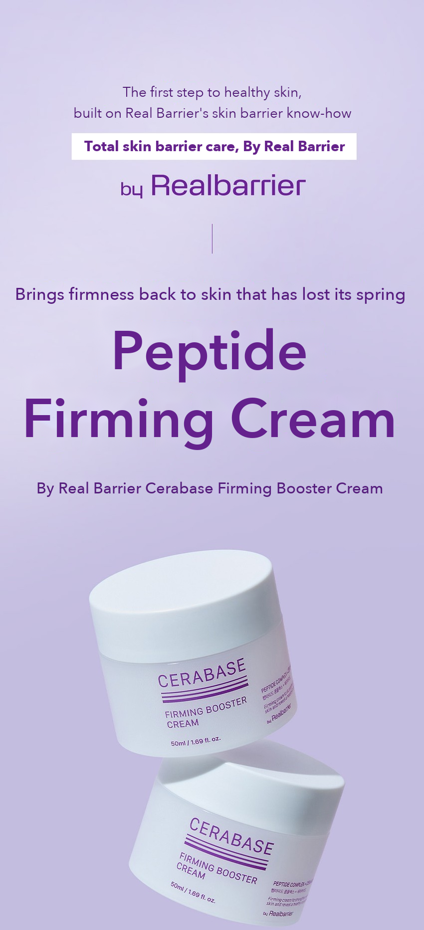 By Real Barrier Cerabase Firming Booster Cream 50ml detail 01