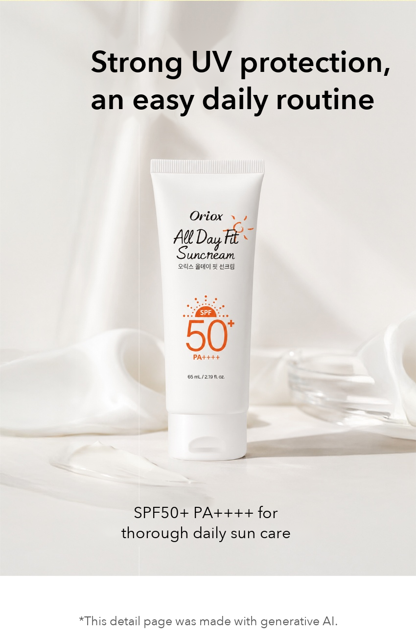 ORIX All Day Fit Sun Cream detail 9