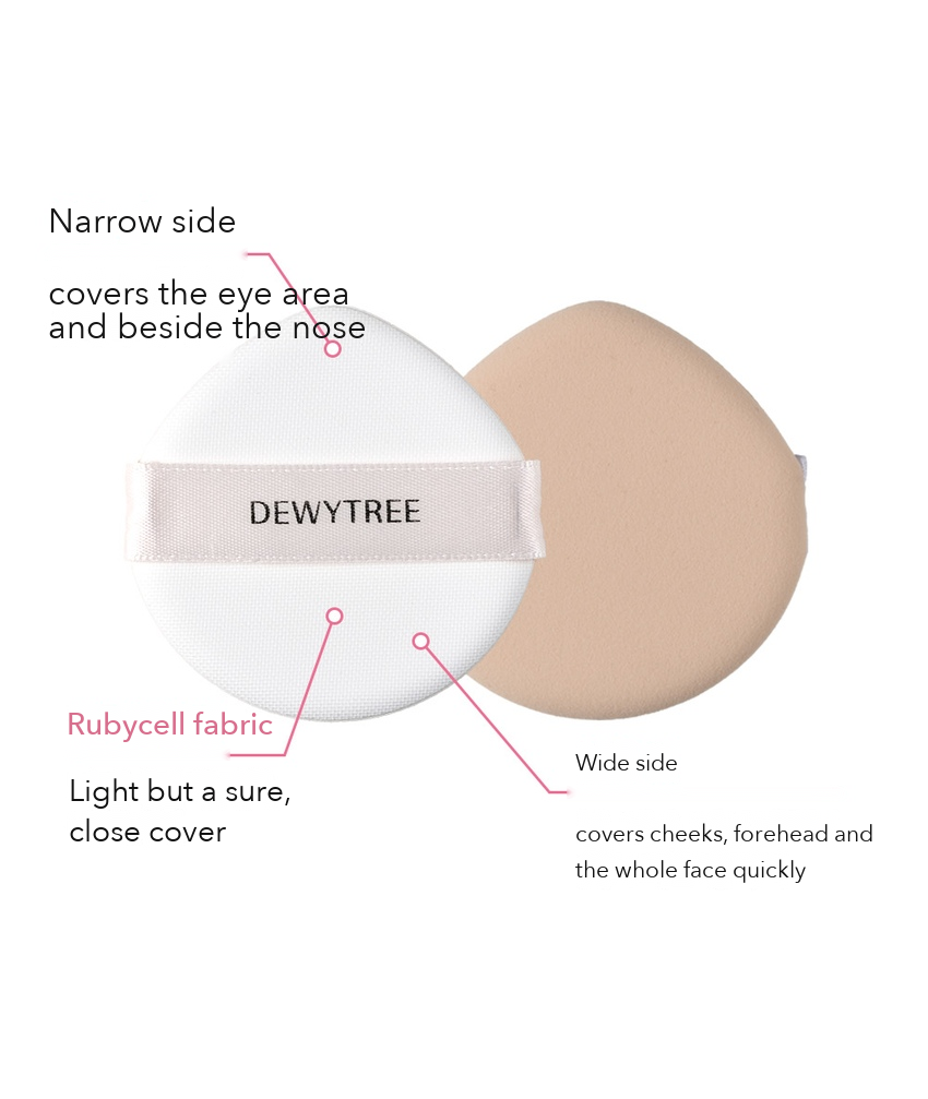 DEWYTREE Pink Tone-Up Sun Cushion detail 10