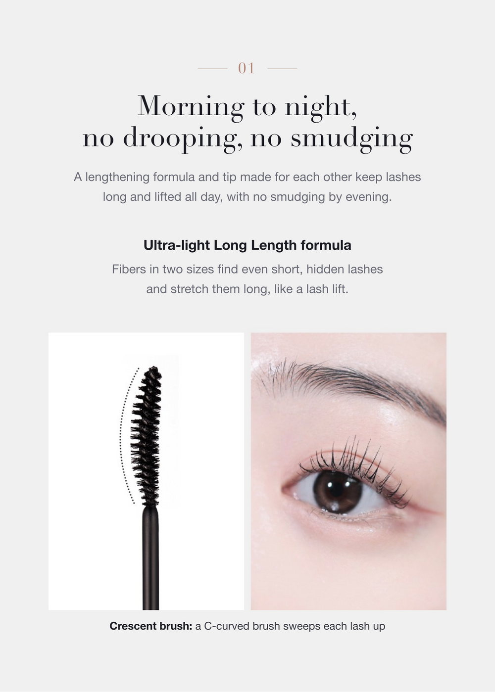 HEVVY MAKEUP Define Eyes Mascara Long & Lash detail 06