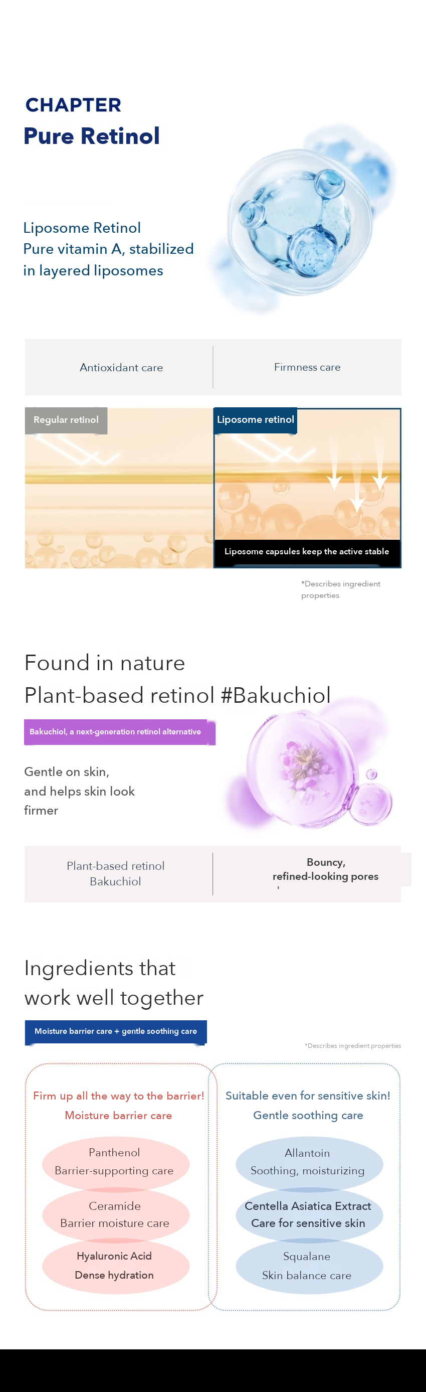 BONCEPT Retinol Double V Fit Gel Mask detail 05