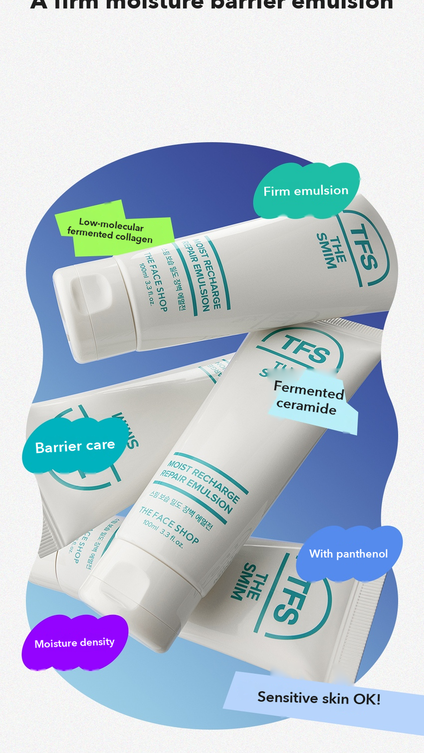 THE FACE SHOP The Smim Moist Recharge Repair Emulsion detail 03