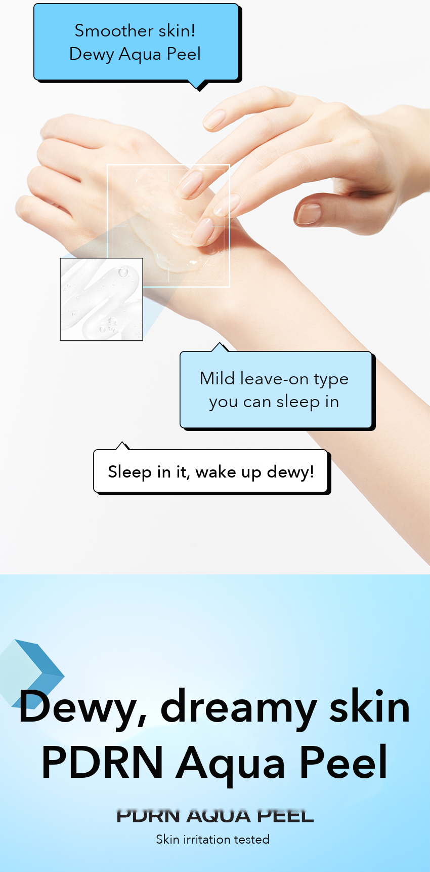 DERMABLOCK PDRN Aqua Peel detail 02