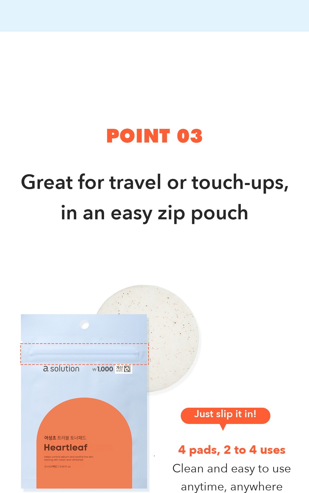A.SOLUTION Heartleaf Trouble Toner Pad detail 13