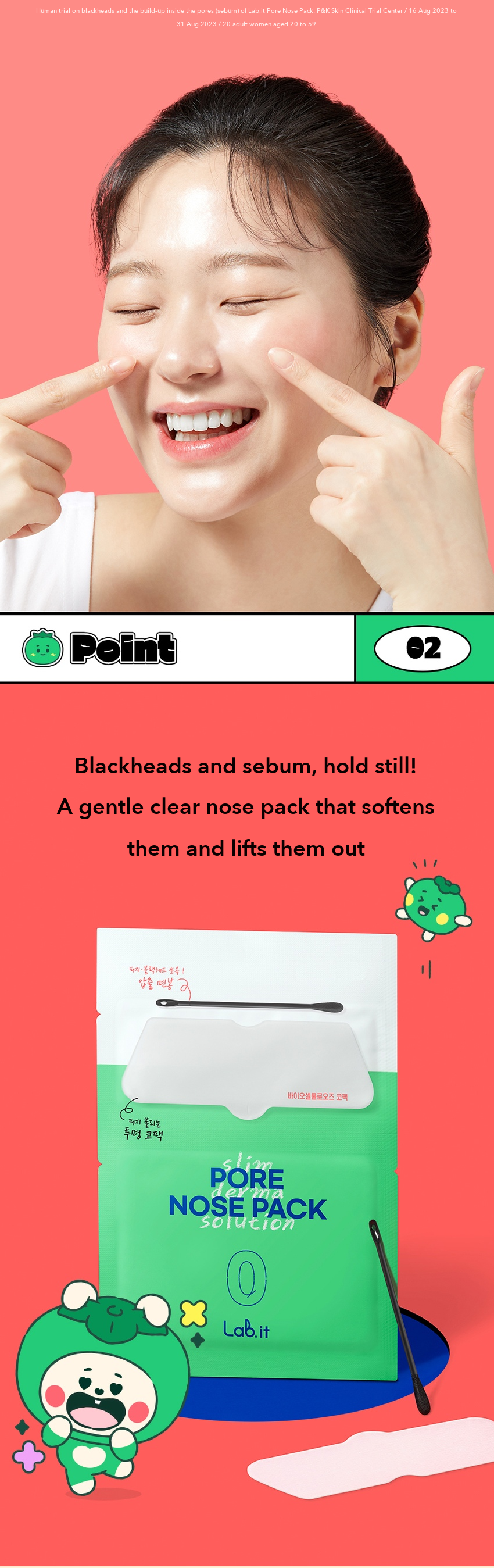 Lab.it Pore Nose Pack detail 5