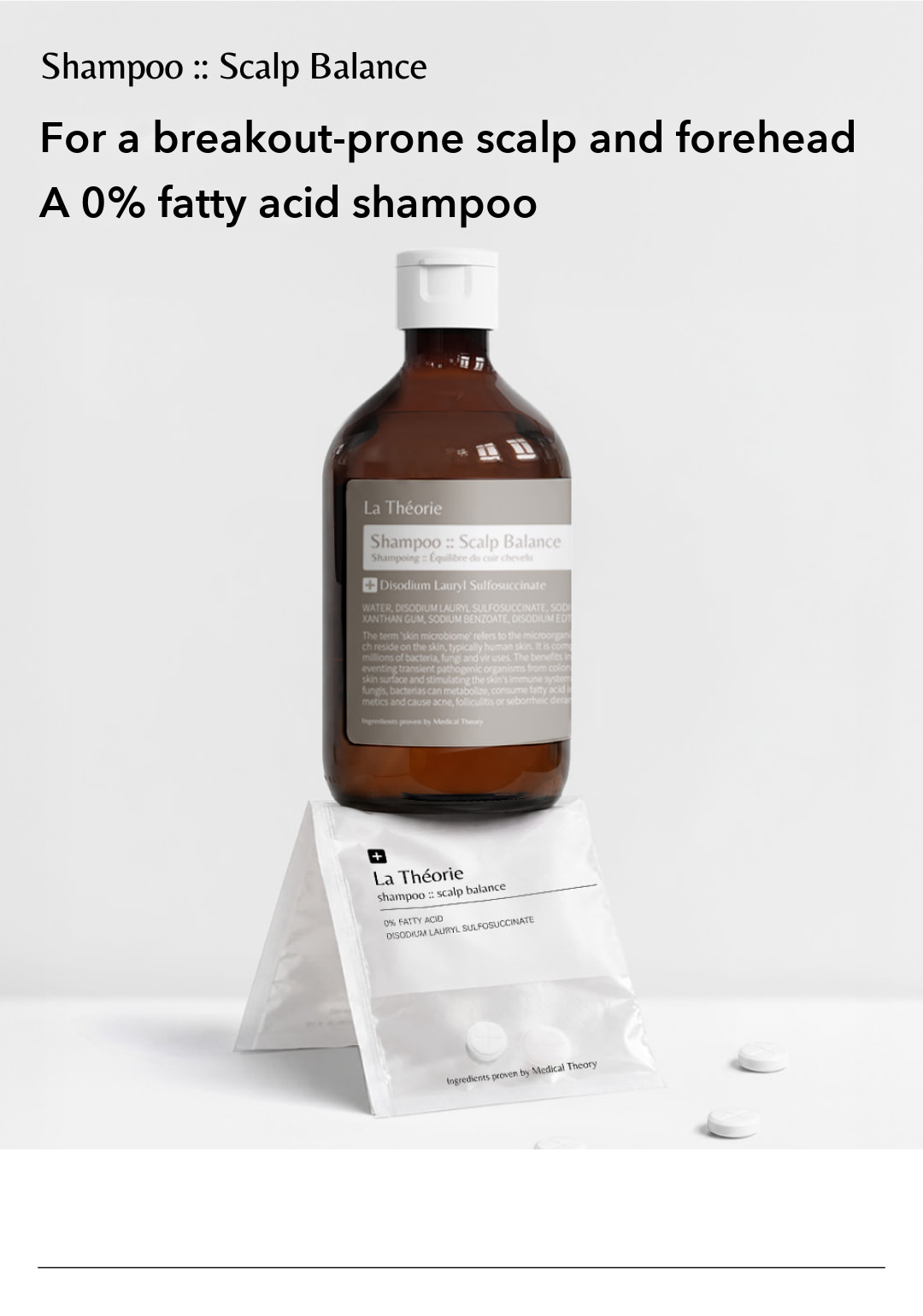 LA THEORIE Shampoo Scalp Balance detail 01