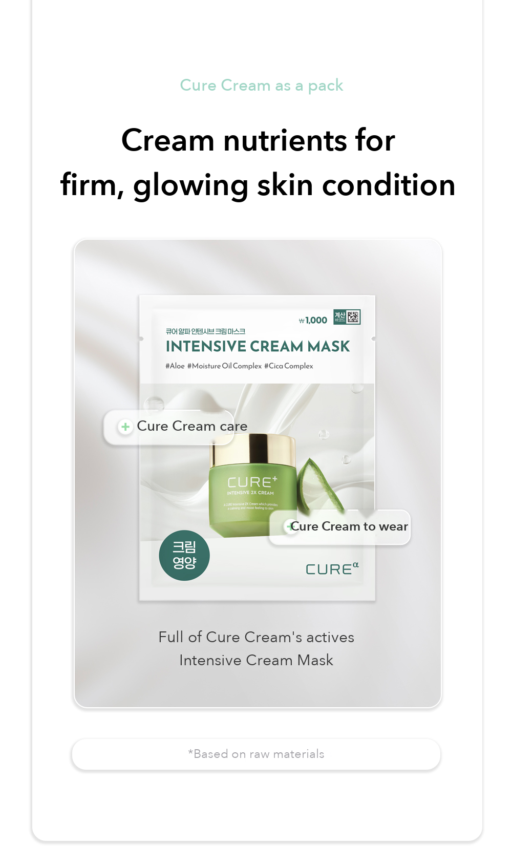 Kim Jeong Moon Aloe Cure Alpha Intensive Cream Mask detail 06