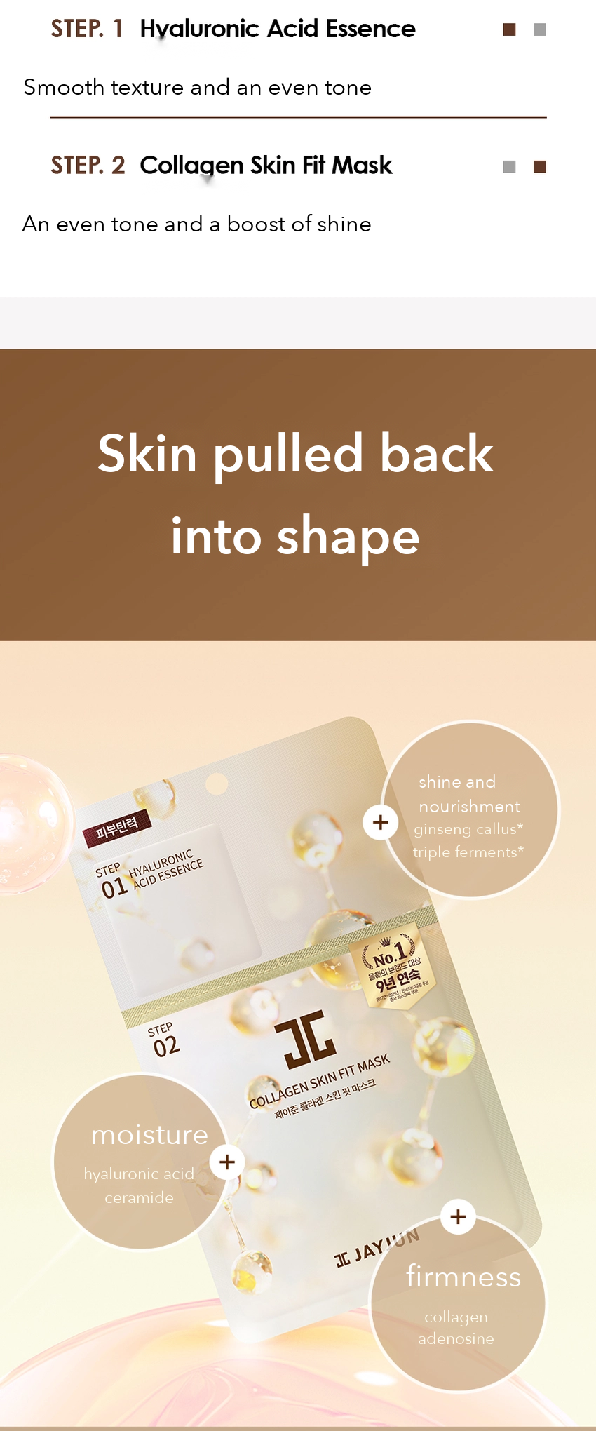 JAYJUN Collagen Skin Fit Mask detail 3