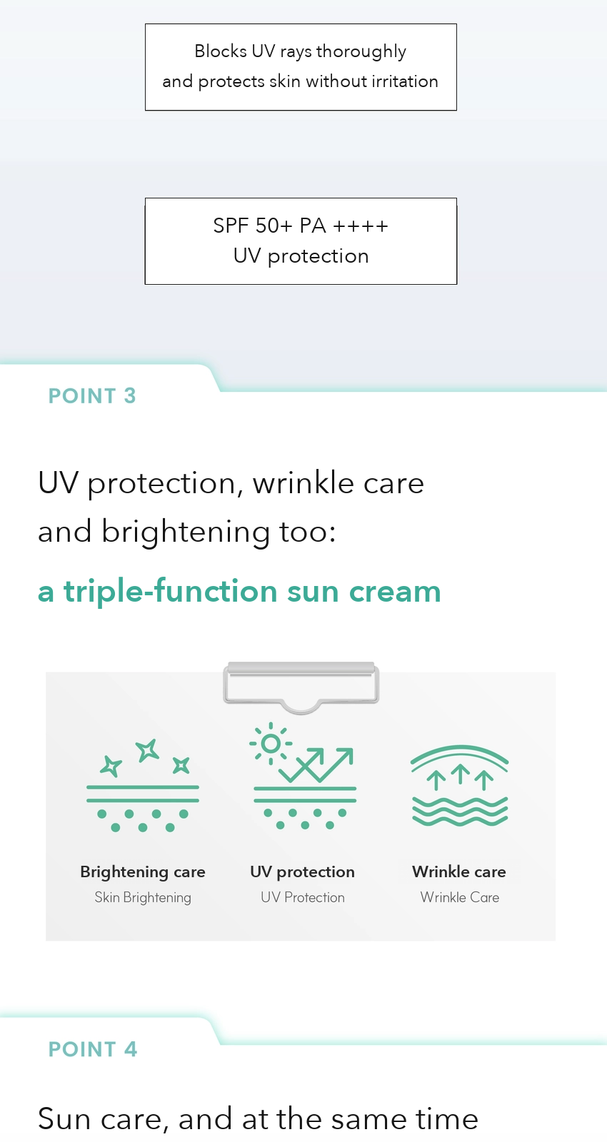From The Skin Glow Sun Cream detail 04