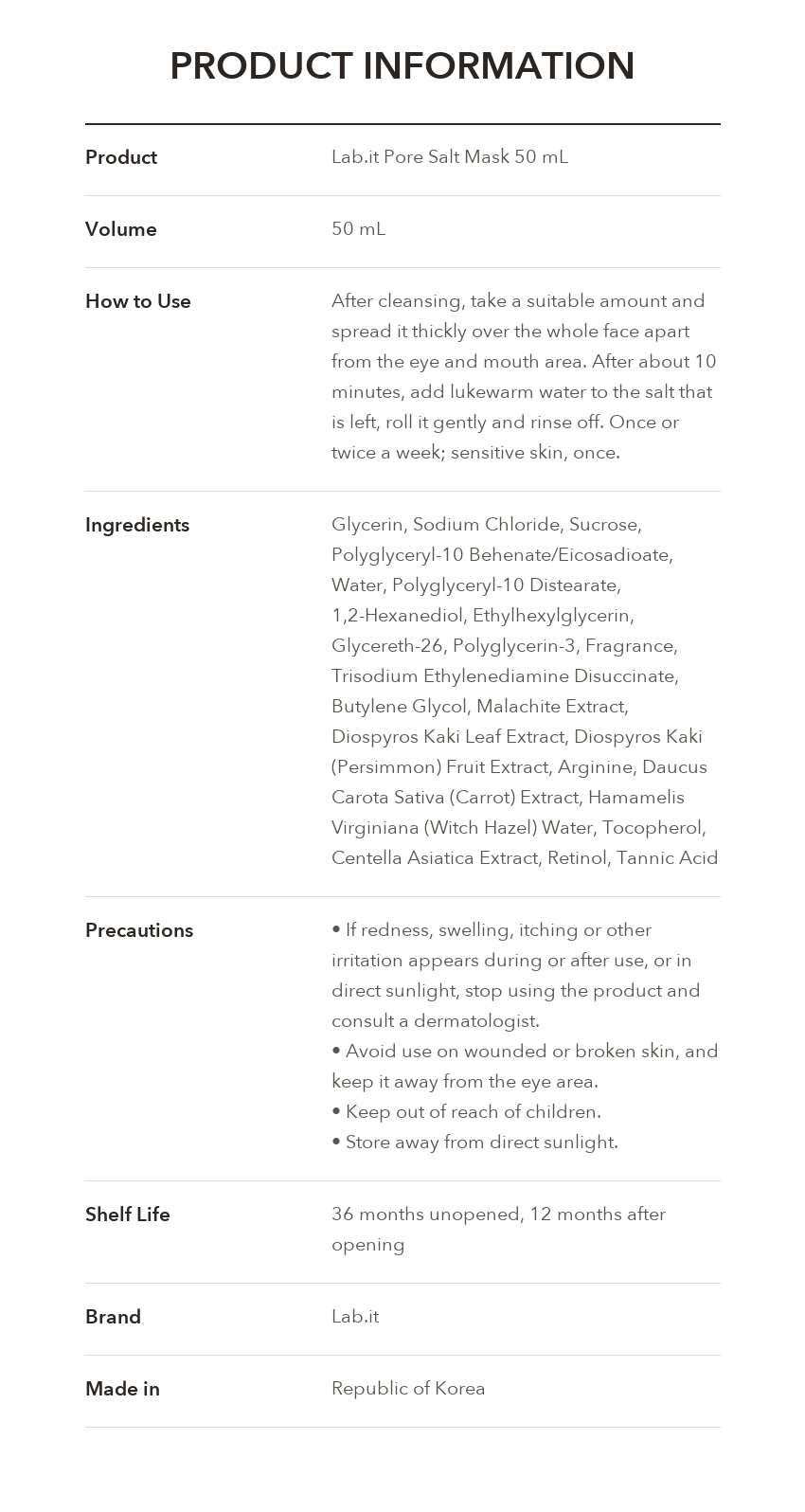 Lab.it Pore Salt Mask detail 11
