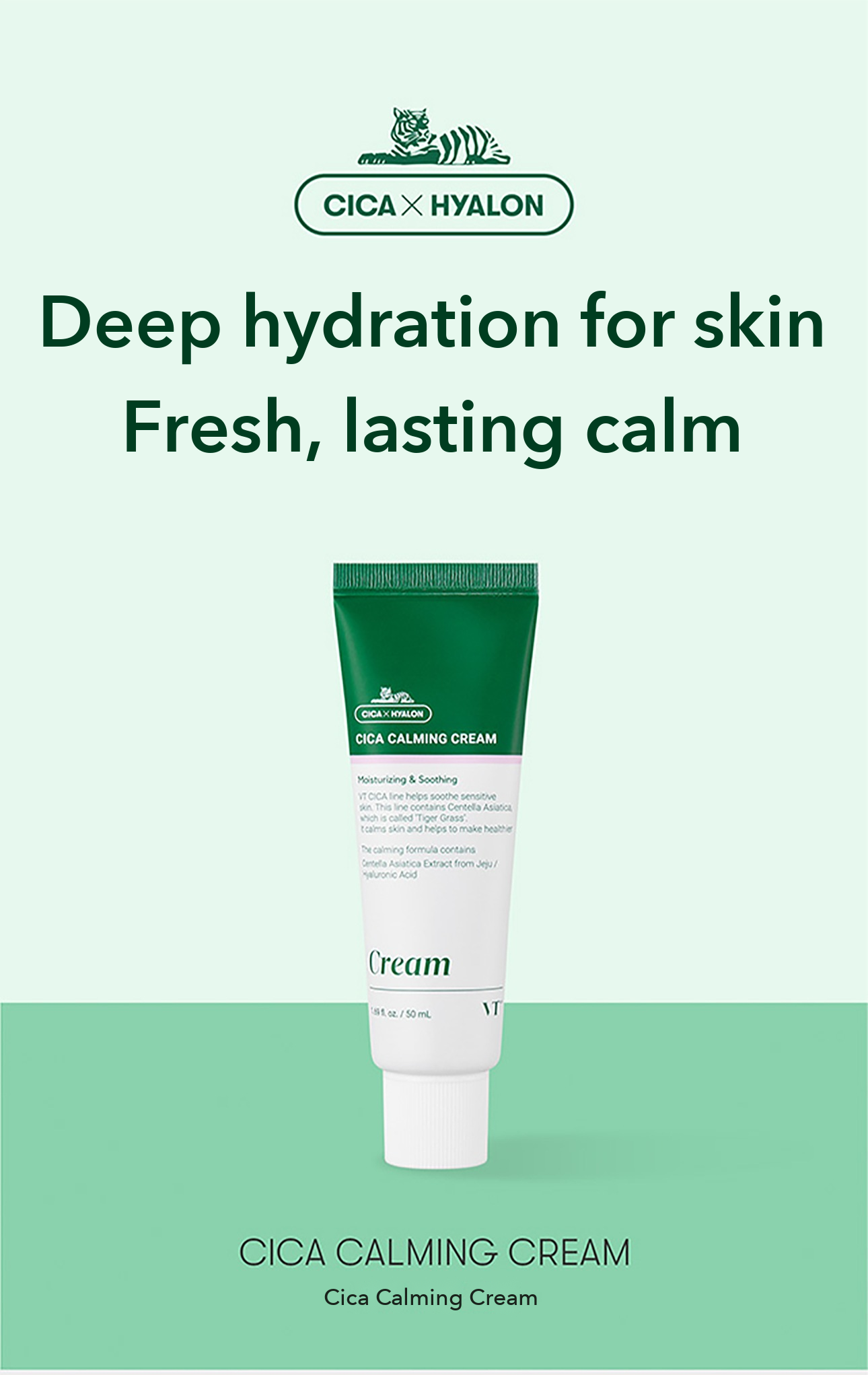 VT Cica Calming Cream 50ml detail 01