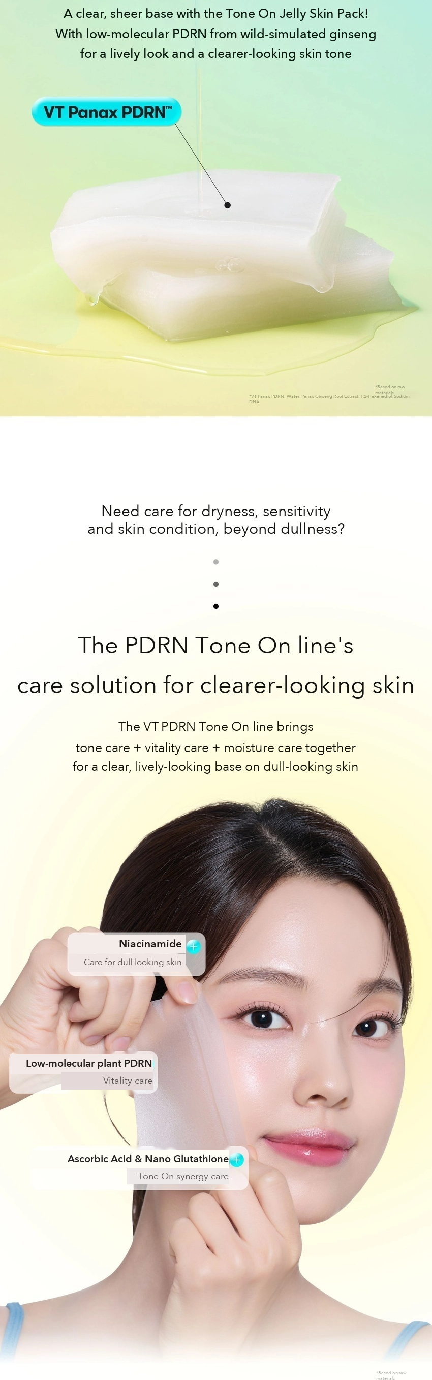 VT PDRN Tone On Jelly Skin Pack detail 04