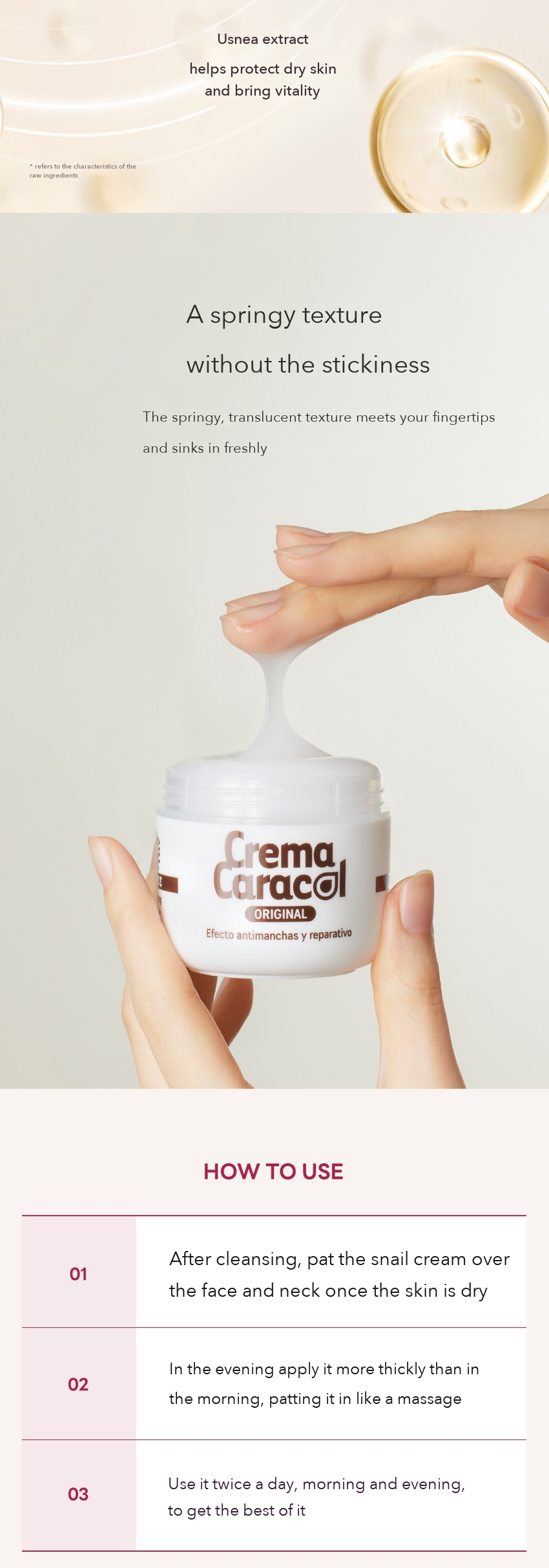 Jaminkyung Crema Caracol Original Cream 60ml detail 7