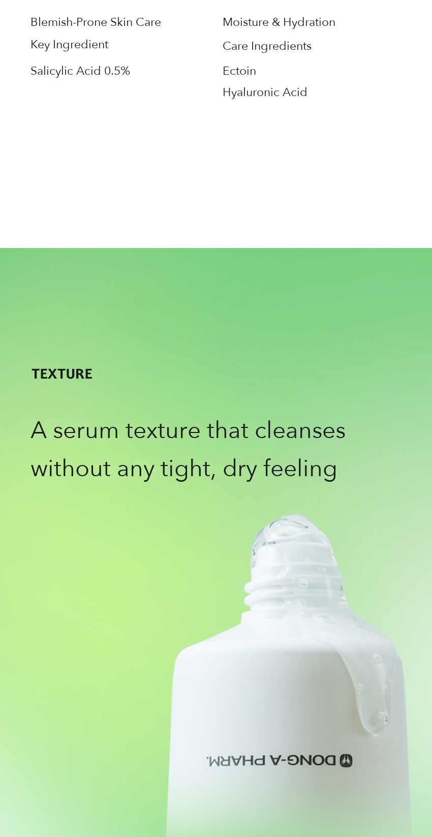 FATION Nosca9 First Step Serum Cleanser 100ml detail 8