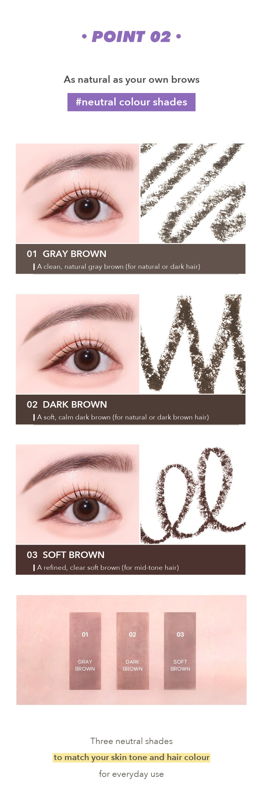 TWOEDIT Easy Drawing Eyebrow detail 04