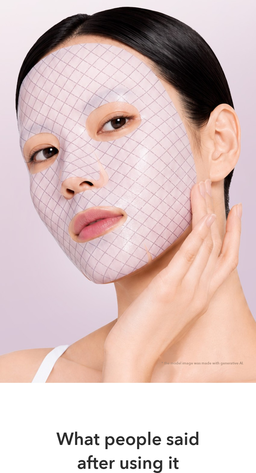 AROCELL Peptacollagen Graphene Mask detail 03