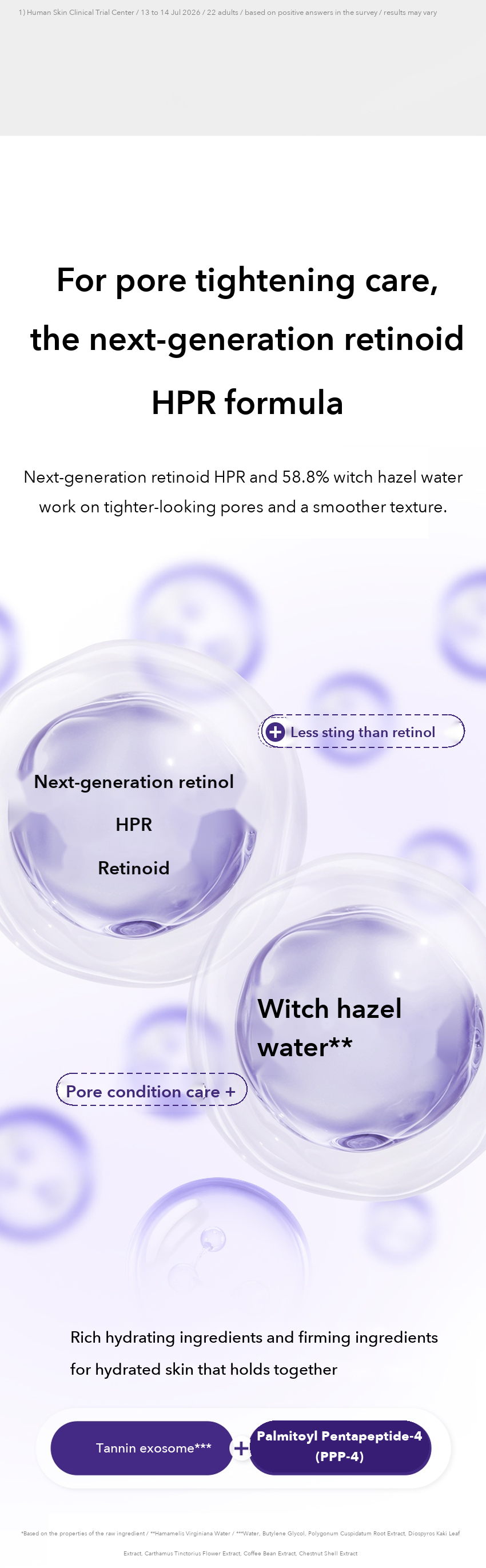 DERMAFIRM Retinoid Exosome Pore Lifting Shot detail 05