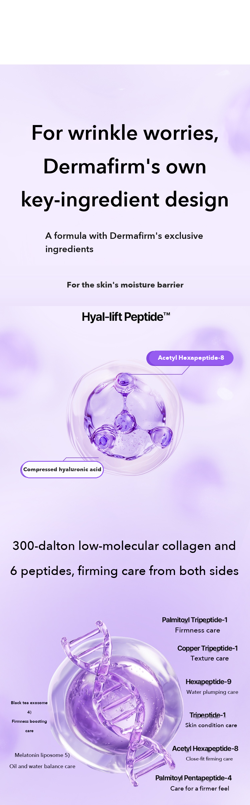 DERMAFIRM Hyaluronic Exosome Plumping Wrinkle Patch detail 05