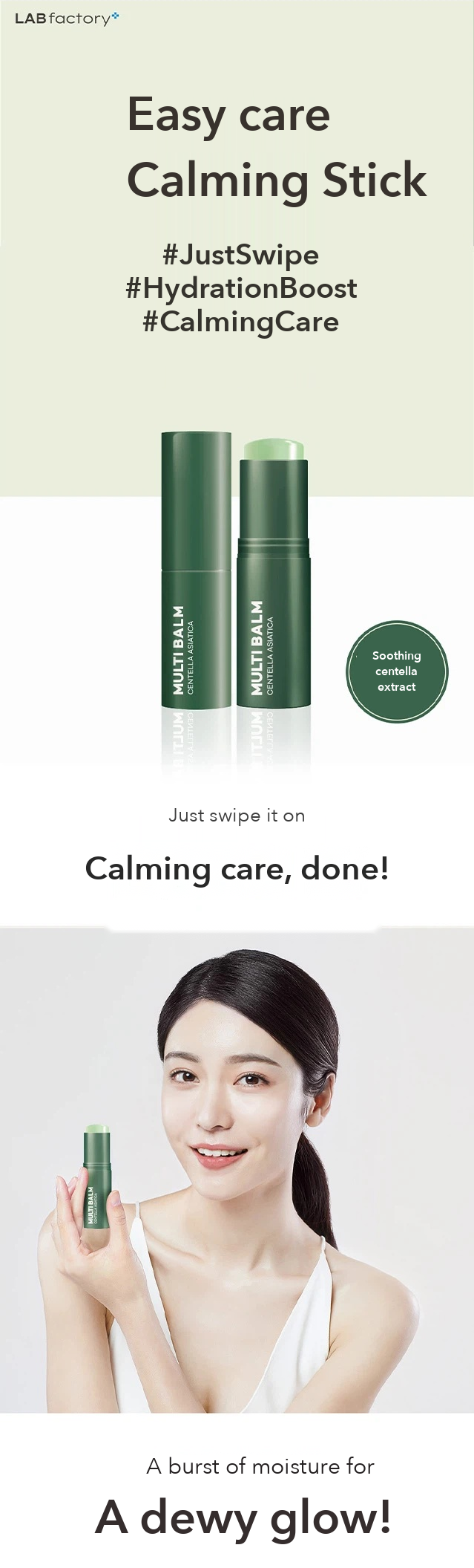 Lab Factory Multi Balm Calming Stick detail 001