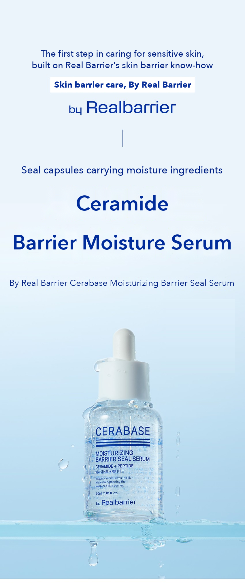 By Real Barrier Cerabase Moisturizing Barrier Seal Serum 30ml detail 01