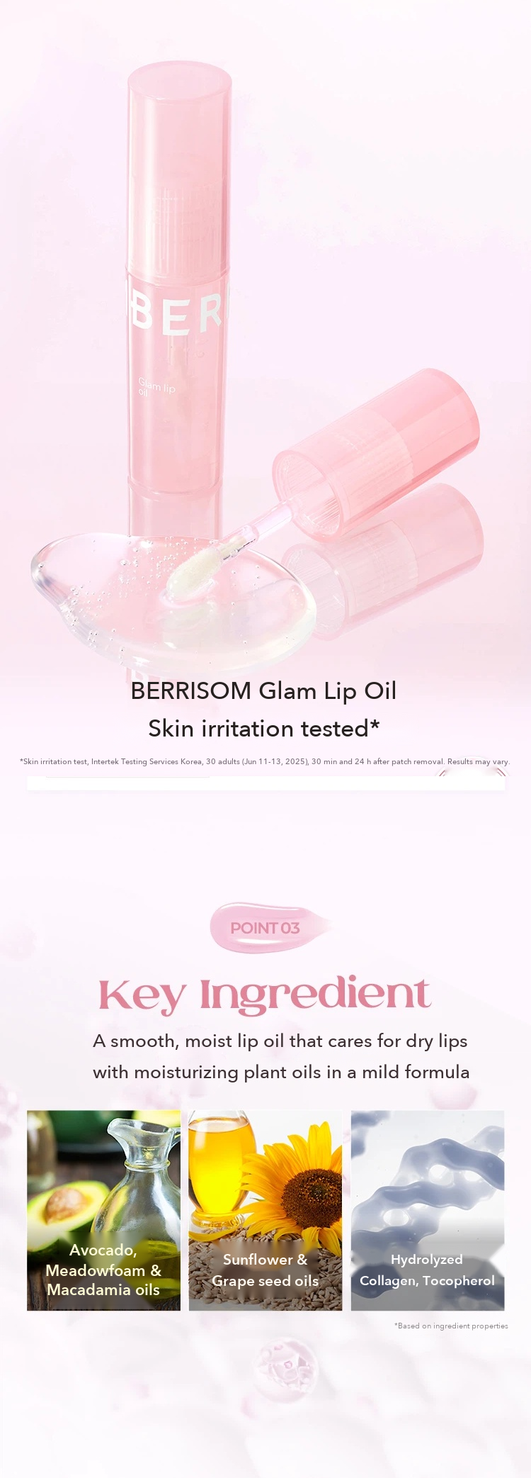 BERRISOM Glam Lip Oil detail 05