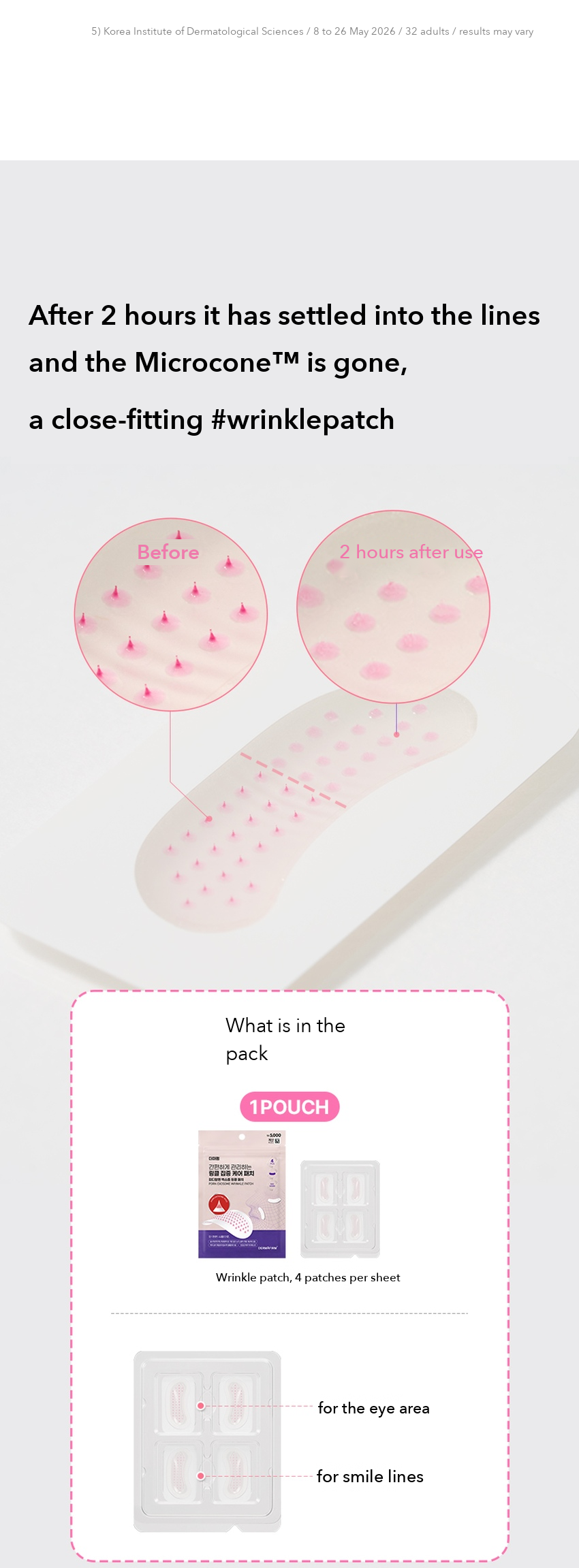 DERMAFIRM PDRN Exosome Wrinkle Patch detail 10