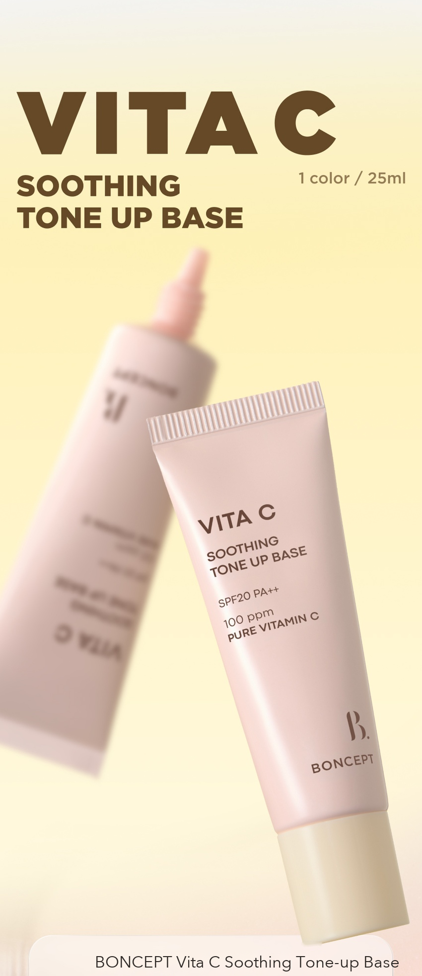BONCEPT Vita C Soothing Tone-up Base detail 01