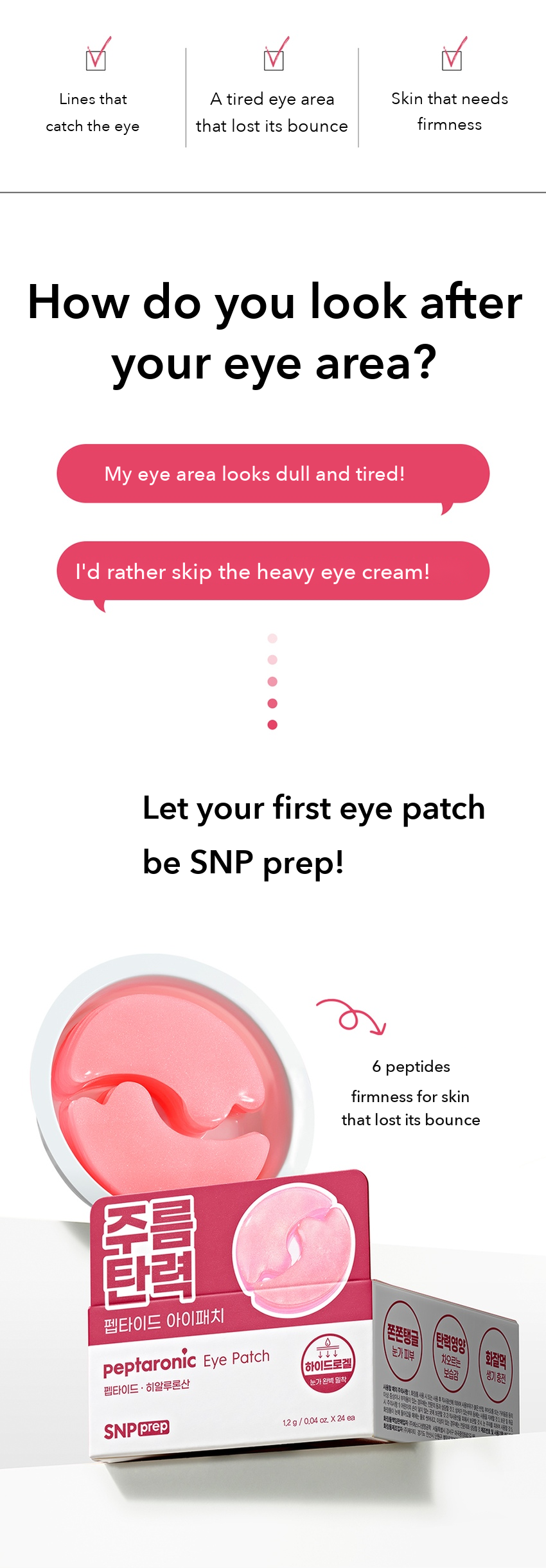 SNP Prep Peptaronic Eye Patch detail 02