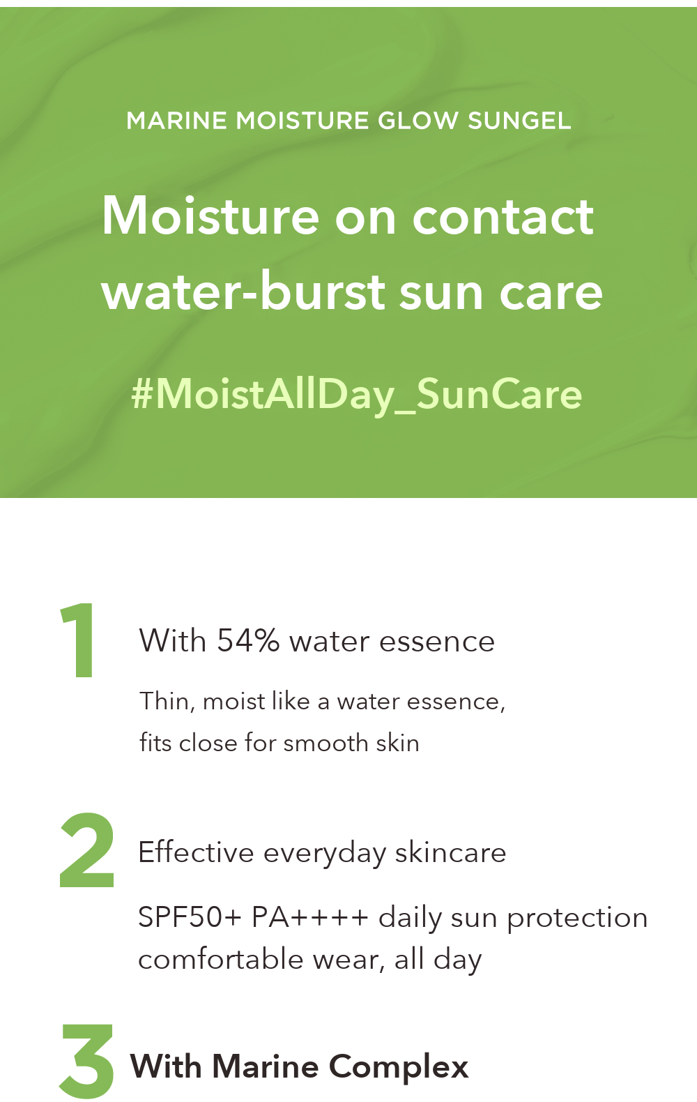 VPROVE Marine Moisture Glow Sun Gel detail 05